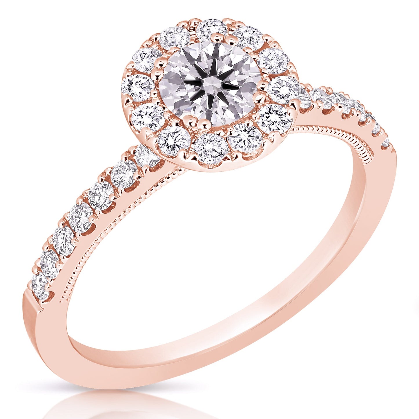 1/2 Ct Rb Complete Engagement Ring