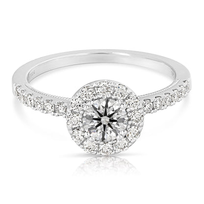 1/2 Ct Rb Complete Engagement Ring