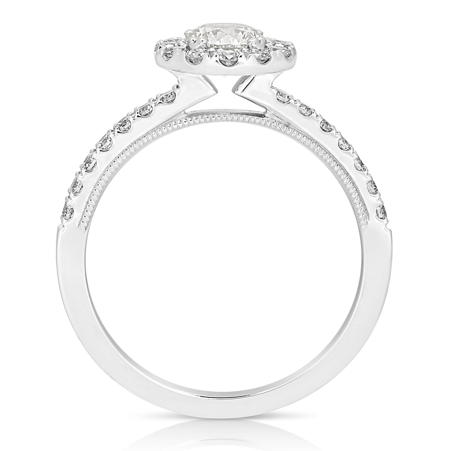 1/2 Ct Rb Complete Engagement Ring