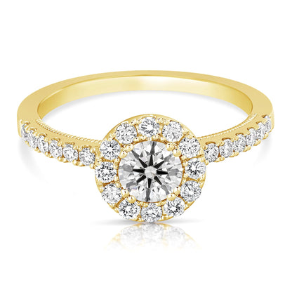 1/2 Ct Rb Complete Engagement Ring