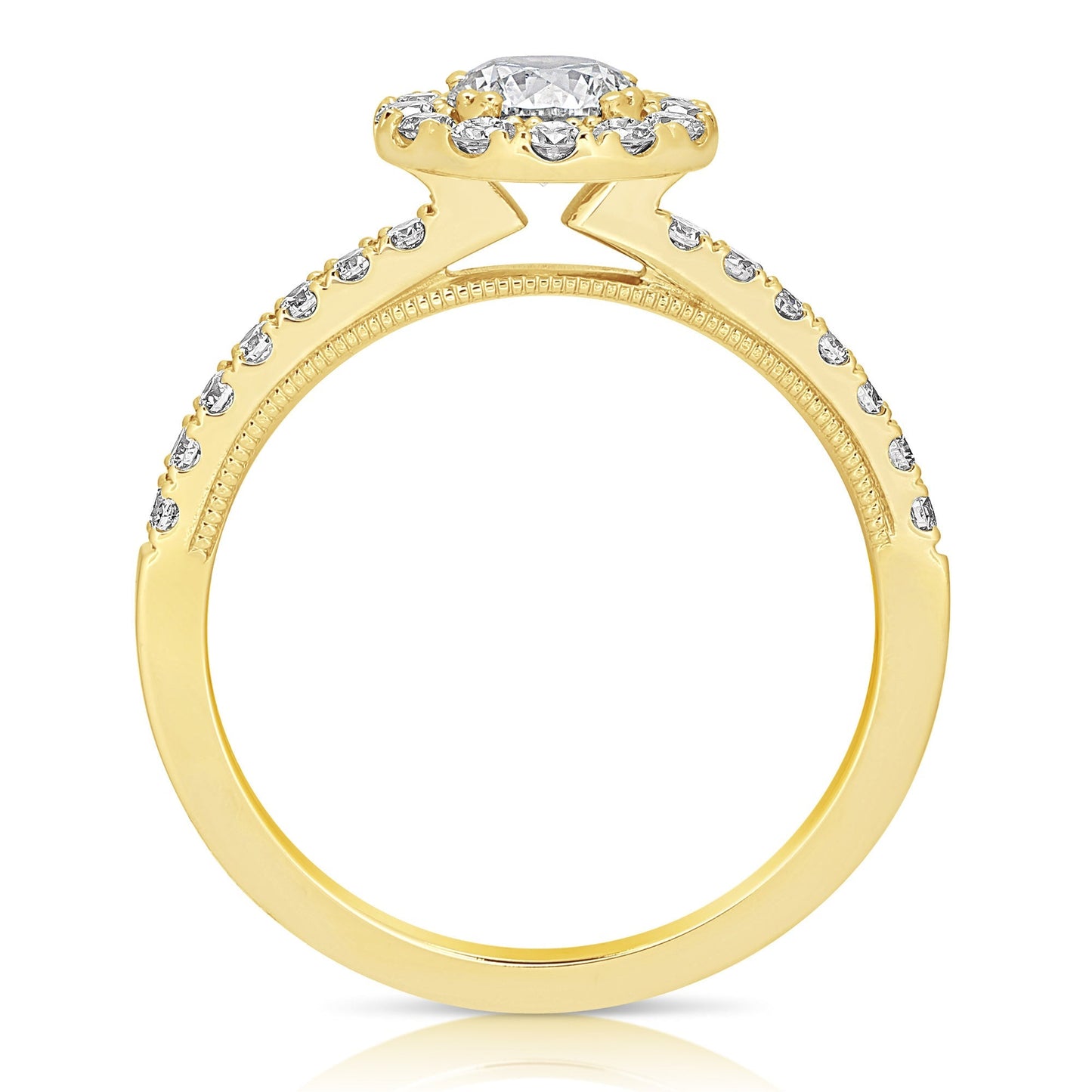 1/2 Ct Rb Complete Engagement Ring