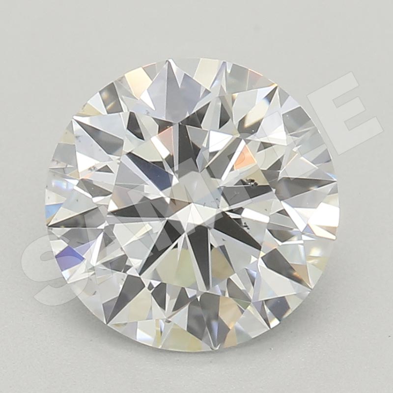 1.16 Carat Round IGI Labgrown Diamond, With Certificate ID LG641483709